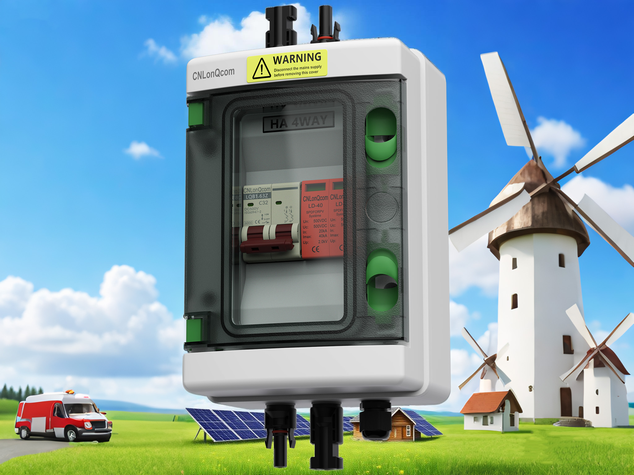 Disjuntores de circuitos e protetores de surtos: os guardiões de segurança de sistemas fotovoltaicos