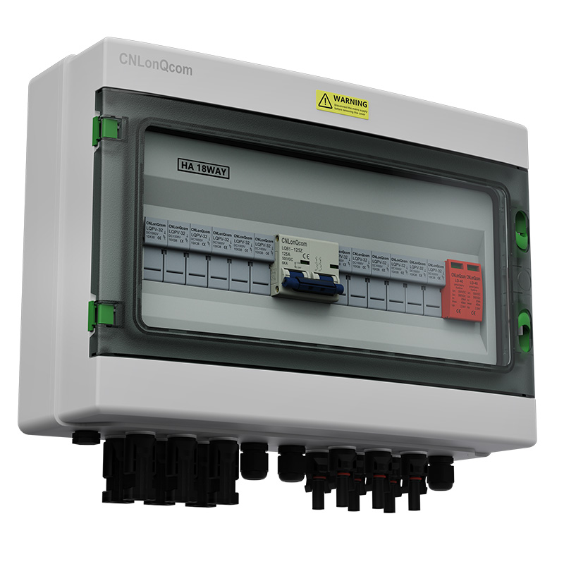 Caixa de combinador PV 6in 1 out dc500v
